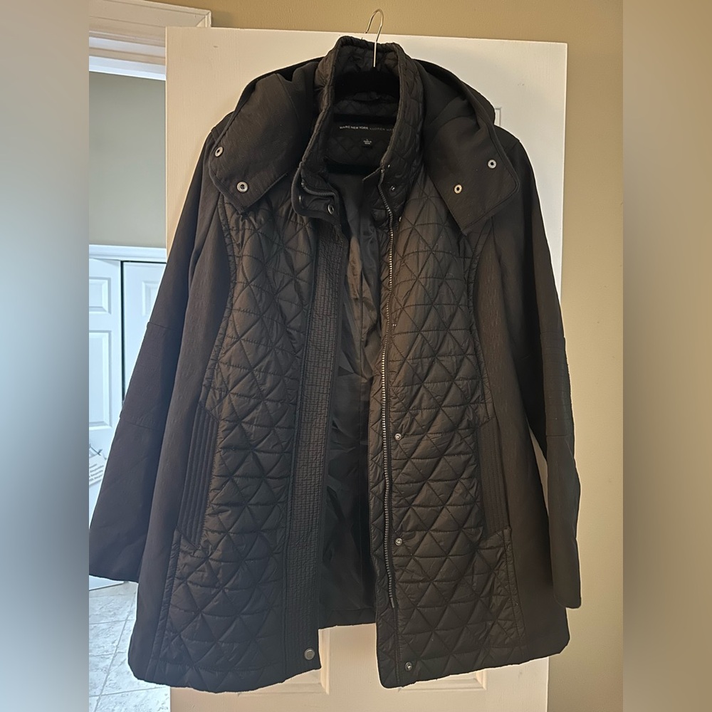 Women’s Marc New York Black Quilted Jacket